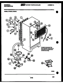 05 - System And Automatic Defrost Parts parts for Frigidaire Refrigerator GTN175HH0 from AppliancePartsPros.com