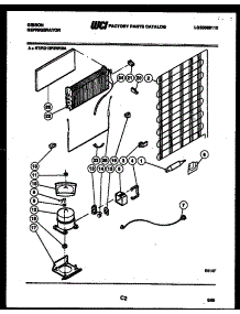 05 - System And Automatic Defrost Parts parts for Frigidaire Refrigerator RD12F3WR2A from AppliancePartsPros.com