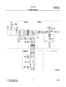11 - Wiring Diagram parts for Gibson Refrigerator GRT21G6AW3 from AppliancePartsPros.com