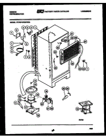 05 - System And Automatic Defrost Parts parts for Frigidaire Refrigerator RD14F2WW2A from AppliancePartsPros.com