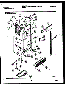 04 - Cabinet Parts parts for Frigidaire Refrigerator RS22F9WS1G from AppliancePartsPros.com