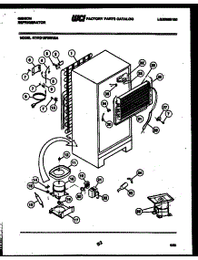 05 - System And Automatic Defrost Parts parts for Frigidaire Refrigerator RD19F3WU3A from AppliancePartsPros.com