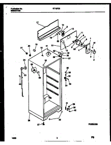 03 - Cabinet Parts parts for Frigidaire Refrigerator RT19F3WX3C from AppliancePartsPros.com