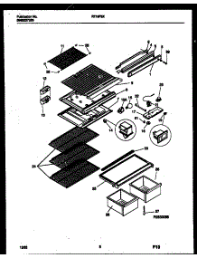 05 - Shelves And Supports parts for Frigidaire Refrigerator RT19F3WX3C from AppliancePartsPros.com
