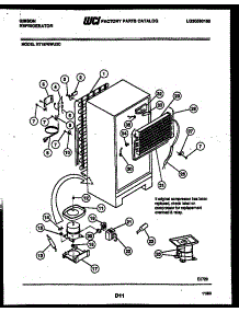 05 - System And Automatic Defrost Parts parts for Frigidaire Refrigerator RT19F8WU3C from AppliancePartsPros.com