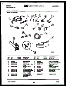 07 - Ice Maker Installation Parts parts for Frigidaire Refrigerator RT19F8WU3C from AppliancePartsPros.com
