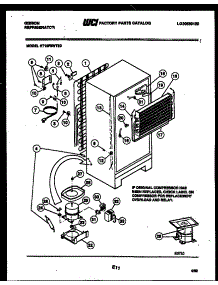 05 - System And Automatic Defrost Parts parts for Frigidaire Refrigerator RT19F8WT3D from AppliancePartsPros.com