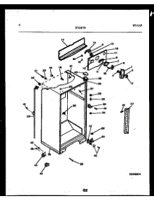 03 - Cabinet Parts parts for Frigidaire Refrigerator RT21F7WX3A from AppliancePartsPros.com