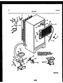 07 - System And Automatic Defrost Parts parts for Frigidaire Refrigerator RT21F7WX3A from AppliancePartsPros.com