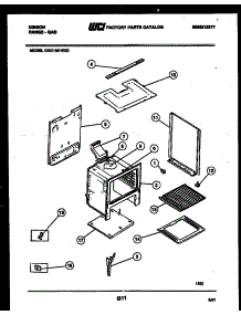 05 - Shelves And Supports parts for Frigidaire Refrigerator RT19F9YX3A from AppliancePartsPros.com