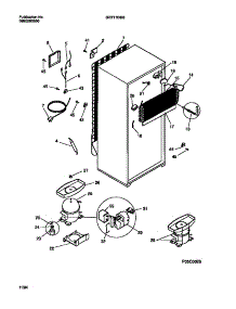 05 - Cooling System parts for Frigidaire Refrigerator GRT17DRBW2 from AppliancePartsPros.com