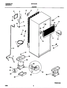 System parts for Gibson Refrigerator GRT21LRGW2 from AppliancePartsPros.com