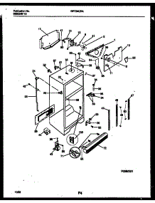 03 - Cabinet Parts parts for Frigidaire Refrigerator GRT24QRAW0 from AppliancePartsPros.com