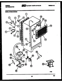 05 - System And Automatic Defrost Parts parts for Frigidaire Refrigerator RD12F3WS2B from AppliancePartsPros.com