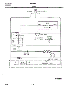 06 - Wiring Diagram parts for Frigidaire Refrigerator MRT21GNGW1 from AppliancePartsPros.com
