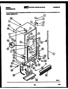 04 - Cabinet Parts parts for Frigidaire Refrigerator RS22F8WV1B from AppliancePartsPros.com