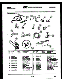 09 - Ice Maker Installation Parts parts for Frigidaire Refrigerator RS22F8WV1B from AppliancePartsPros.com