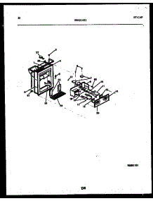 12 - Ice Door, Dispenser And Water Tank parts for Frigidaire Refrigerator RS22F9YX1B from AppliancePartsPros.com