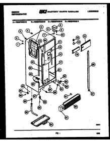 04 - Cabinet Parts parts for Frigidaire Refrigerator RS22F9WS1E from AppliancePartsPros.com