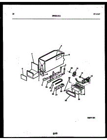 13 - Ice Dispenser parts for Frigidaire Refrigerator RS22F9DX1B from AppliancePartsPros.com