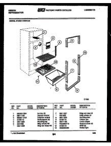 05 - Shelves And Supports parts for Frigidaire Refrigerator RT11F2WVJC from AppliancePartsPros.com