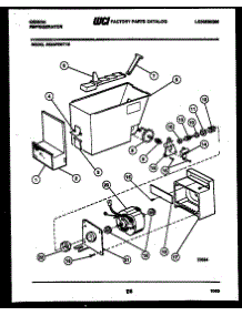 08 - Ice Dispenser parts for Frigidaire Refrigerator RS24F9WT1E from AppliancePartsPros.com