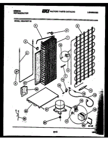 10 - System And Automatic Defrost Parts parts for Frigidaire Refrigerator RS24F9WT1E from AppliancePartsPros.com