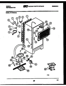 05 - System And Automatic Defrost Parts parts for Frigidaire Refrigerator RT17F5WX4A from AppliancePartsPros.com