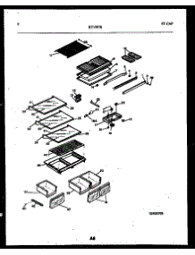 05 - Shelves And Supports parts for Frigidaire Refrigerator RT17F7DX4B from AppliancePartsPros.com