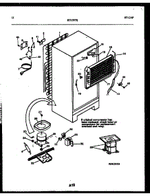07 - System And Automatic Defrost Parts parts for Frigidaire Refrigerator RT17F7DX4B from AppliancePartsPros.com