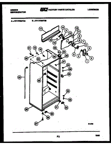 03 - Cabinet Parts parts for Frigidaire Refrigerator RT17F8WT3B from AppliancePartsPros.com