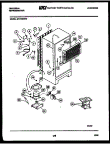 05 - System And Automatic Defrost Parts parts for Frigidaire Refrigerator GTN198BH2 from AppliancePartsPros.com