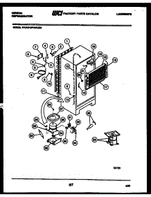 04 - System And Automatic Defrost Parts parts for Frigidaire Refrigerator RD15F4WU2D from AppliancePartsPros.com