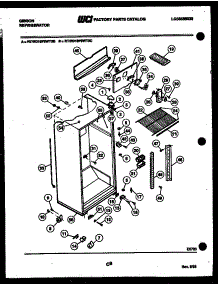 03 - Cabinet Parts parts for Frigidaire Refrigerator RD19F9WT3C from AppliancePartsPros.com