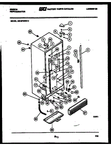 04 - Cabinet Parts parts for Frigidaire Refrigerator RS19F3WS1C from AppliancePartsPros.com