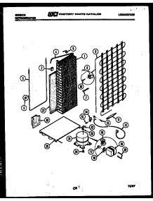 07 - System And Automatic Defrost Parts parts for Frigidaire Refrigerator RS22F7WU1B from AppliancePartsPros.com