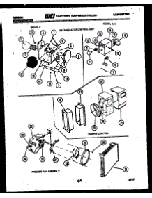 06 - Refrigerator Control Assembly, Damp parts for Frigidaire Refrigerator RS22F7WU1C from AppliancePartsPros.com