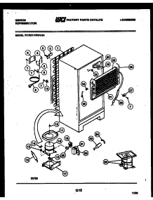 05 - System And Automatic Defrost Parts parts for Frigidaire Refrigerator RT17F3WU3A from AppliancePartsPros.com