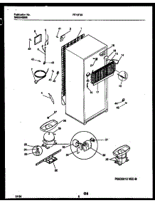 05 - System And Automatic Defrost Parts parts for Frigidaire Refrigerator RT15F3DX4C from AppliancePartsPros.com