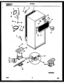 05 - System And Automatic Defrost Parts parts for Frigidaire Refrigerator RT17F3WX4C from AppliancePartsPros.com