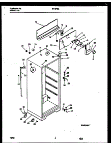 03 - Cabinet Parts parts for Frigidaire Refrigerator RT19F5DX3C from AppliancePartsPros.com