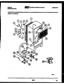 05 - System And Automatic Defrost Parts parts for Frigidaire Refrigerator RT17F9WT3E from AppliancePartsPros.com