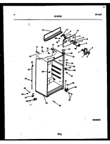 03 - Cabinet Parts parts for Frigidaire Refrigerator RT19F5DX3A from AppliancePartsPros.com