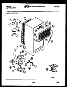 05 - System And Automatic Defrost Parts parts for Frigidaire Refrigerator RT19F6WV3C from AppliancePartsPros.com