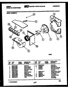 04 - Air Handling Parts parts for Frigidaire Air Conditioner AK25E5RYA from AppliancePartsPros.com