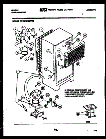 05 - System And Automatic Defrost Parts parts for Frigidaire Refrigerator RT19F8WT3C from AppliancePartsPros.com