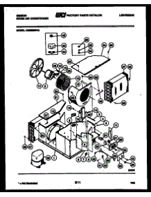 03 - Electrical And Air Handling Parts parts for Frigidaire Air Conditioner AG28E5RVA from AppliancePartsPros.com