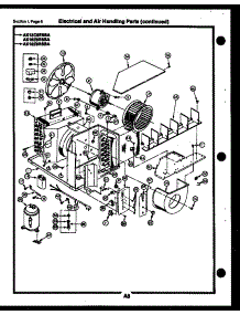 03 - Electrical And Air Handling Parts parts for Frigidaire Air Conditioner AK16E6RSBA from AppliancePartsPros.com
