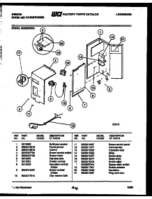 03 - Electrical Parts parts for Frigidaire Air Conditioner AK25E5RZA from AppliancePartsPros.com