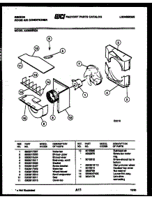 04 - Air Handling Parts parts for Frigidaire Air Conditioner AK25E5RZA from AppliancePartsPros.com